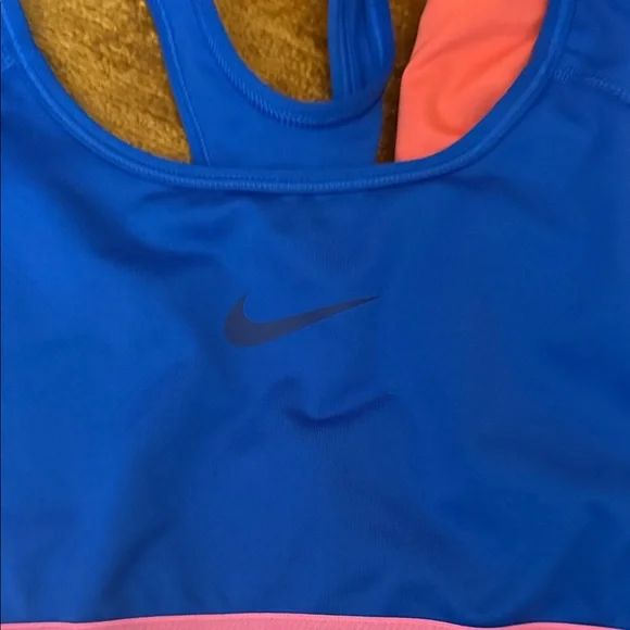 Nike Women's Sports Bras - Blue, Pink, Gray, Green- Size Large - Picture 4 of 9